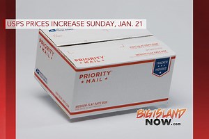 USPS Prices Increase Sunday, Jan. 21 | Big Island Now