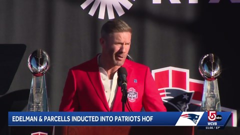 Patriots legends Julian Edelman, Bill Parcells enter team Hall of Fame