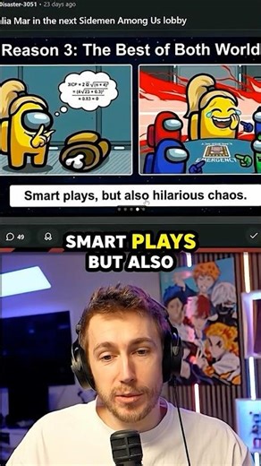 Talia in Sidemen Among Us? 😮