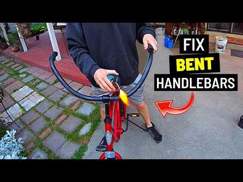 How To Straighten Bent Bike Handlebars