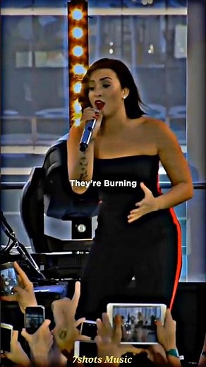 Demi Lovato - Heart Attack ✨ Live Performance & Lyrics #shorts