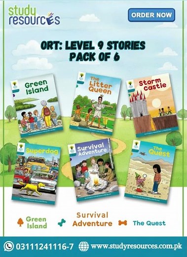 ORT Level 9 Stories Pack of 6