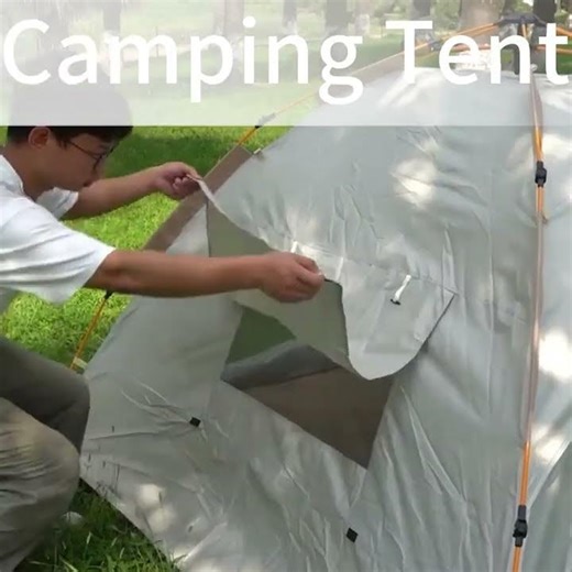 The 4-Person Automatic Pop-Up Tent Making It Ideal for Hiking And Outdoor Gatherings