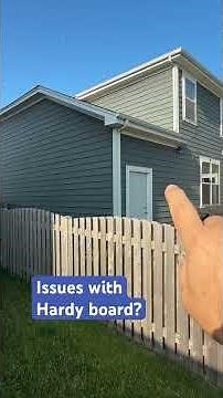 Problems with Hardie Board siding