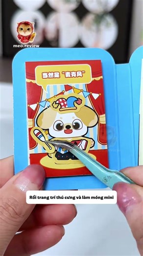 review sổ sticker mini thay đổi trang phục nhân vật