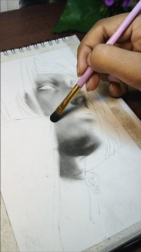 😨Most difficult face angle to draw// itachi Uchiha sketch #art #anime #ytshorts