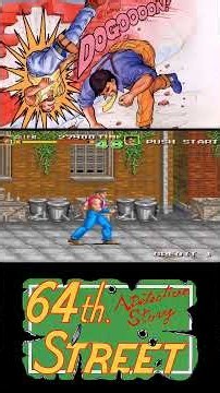 64th Street: A Detective Story (Arcade) 🕹️ [1991] #videogames #gameplay #retrogaming #gaming #games