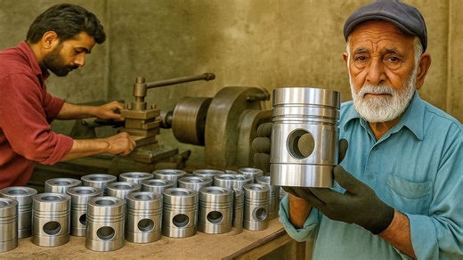 986K views · 20K reactions | Production of Caterpillar Engine Piston in Local Factory | Full Build Process | Amazing Technology 007 | Facebook