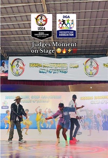 Judges Moment at UDGA Tournament in Kampala