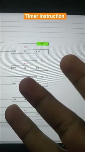 #Delta #plc #Tutorial #How #to #use #Timer #instruction #Command #Ladder #Logic #Program #shorts