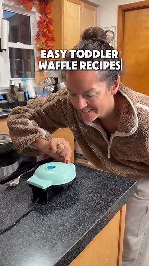 3 easy toddler mini waffle recipes we make on repeat: 1. Egg, Cheese, Broccoli & Bacon • 1 egg • 2 tbsp shredded cheese • 2 tbsp finely chopped cooked broccoli • 1 tbsp bacon bits Mix and cook in the mini waffle maker until set. 2. Rice, Veggies & Egg • ½ cup cooked rice • 2–3 tbsp finely chopped veggies • 1 egg Mix well, press into waffle maker, cook until golden. 3. Peanut Butter, Banana, Oats & Cinnamon • 1 ripe banana (mashed) • 1 tbsp peanut butter • ¼ cup quick oats • A sprinkle of cinnamo