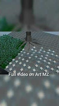 Low poly flowers 3d modeling. Autodesk Maya tutorial