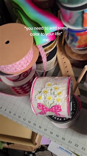 we need more color! #StuffsnThingsbyJD #ribbonbundle #ribbonkit #designerribbon #livedesign