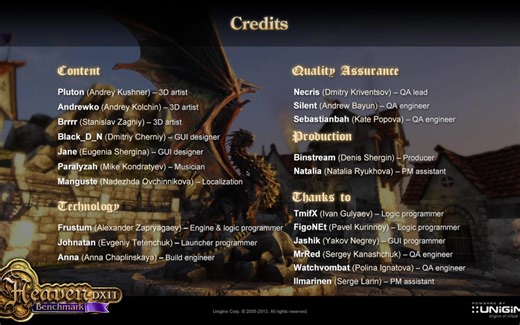 显卡测试软件Unigine_Heaven中文版