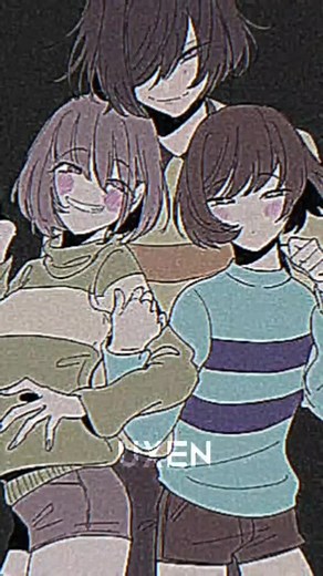 Undertale Edit: Kris, Chara, and Frisk