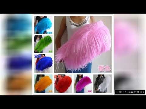 Ostrich Feather Plume DIY Performance Plumes 65-70cm 26-28inches Christmas Feathers for Crafts Party