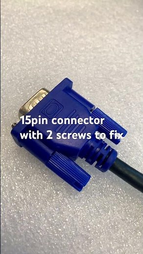 VGA - Video Graphics Array #vga #connector #analog #signal #video