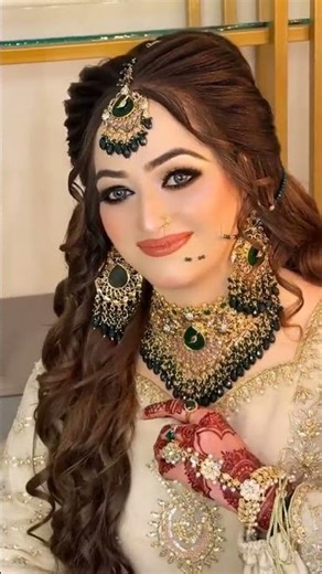 bridal macup look so amazing