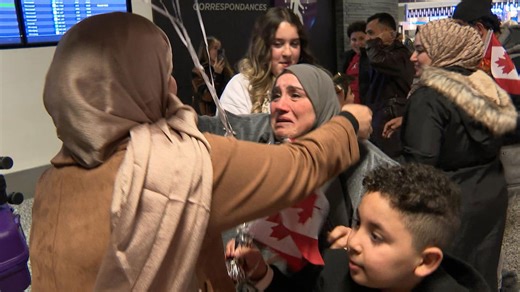Emotional reunion for Syrian refugee family after nearly a decade