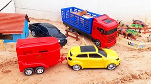 402K views · 7.2K reactions | mini farm animals, motor grader, bucket truck, tractor, grader, truck, tractor, farm videos for kids | Toy Car Videos | Facebook