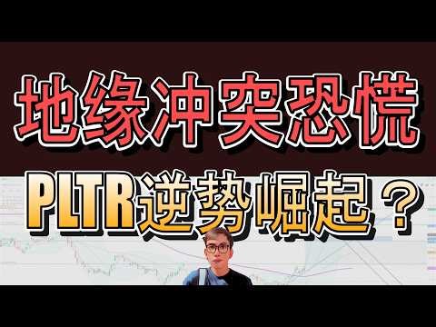 美股：地缘冲突恐慌，PLTR逆势崛起？【2026-03-03】TSLA NVDA MSFT META AMZN GOOG AAPL AMD SOXX QQQ SPY GLD COIN #股市 #投資