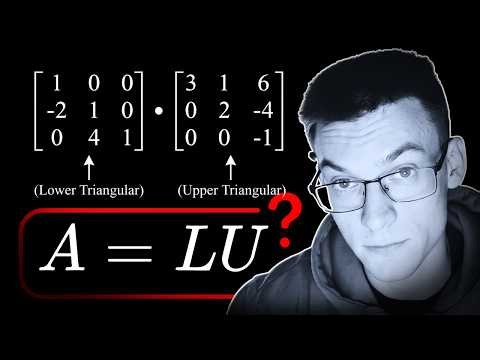 LU Decomposition Is Just Gaussian Elimination in Disguise