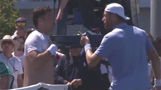 US Open Opponents Almost Fight During Heated Incident