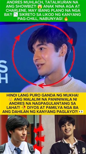 ANDRES MUHLACH AYAW NA SA SHOWBIZ?! 😱 ANAK NINA AGA AT CHARLENE, MAY MATINDING PAG-AMIN! 🔥👇