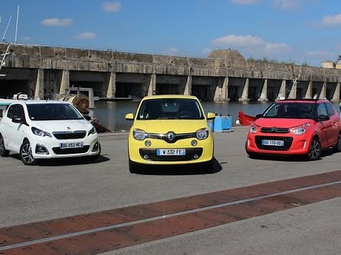 Renault Twingo vs Peugeot 108 vs Citroën C1 Comparison