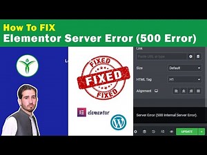 How to Fix Elementor server error 500 | Elementor update error 500 | SOLVED 100%