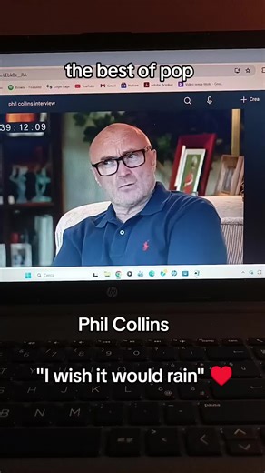 #philcollins #iwishitwouldrain #butseriously