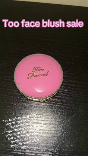 @Too Faced too faced cloud crush blush love this blush grab it up today #fyp