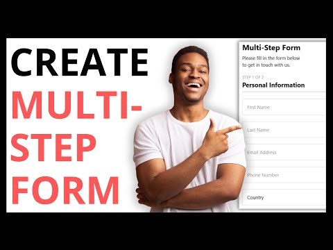 How to Create Multi Step Form in Webflow [STEP BY STEP]