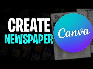 How to Create a Newspaper in Canva (2026) | Canva Tutorial for Beginners