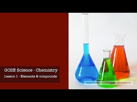 GCSE Science - Year 10- Chemistry Lesson 1 Elements & compounds