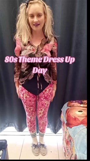 80s Theme Dress Up Day Outfit Ideas and Nails: GRWM