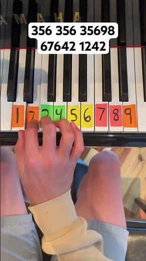 Lost Woods From Zelda Piano Tutorial #shorts #zelda