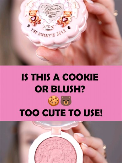 Unboxing the Flower Knows Sweetie Bear Blush! 🐻🍪 First Impressions: 🤤 The Vibe: It looks like a delicious cookie... I want to eat it. ✨ The Details: The bear embossing is too cute to touch. 🎨 Shade: 03 Rose Chanson. #ValentinasMakeup #FlowerKnows #ForbiddenSnack #CookieBlush #Unboxing