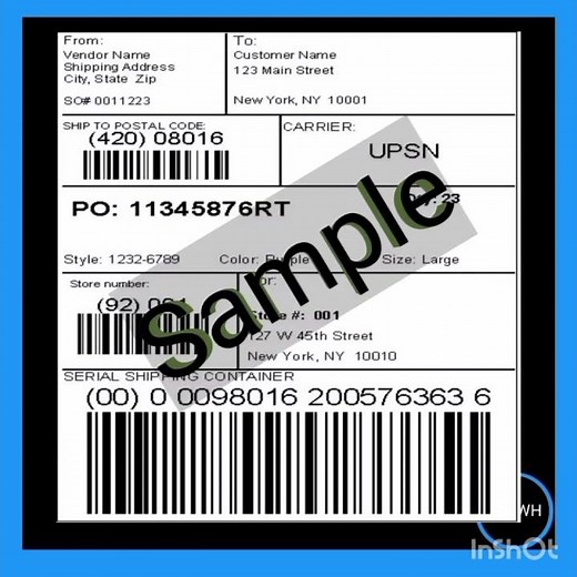 ASN (Advanced Shipping Notice)