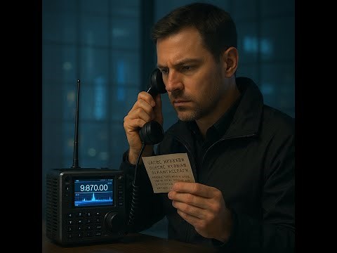 Russian Numbers Station E07 with full message