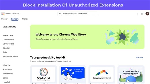 4.Extension Security_Block Unauthorized Extensions