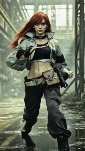 Gachiakuta Riyo Low Sweep Attack 💥 (Live Action AI Loop)