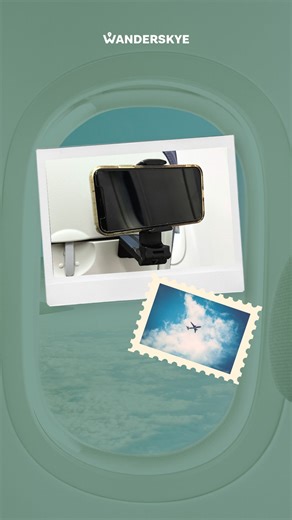 13 reactions | Window seat? Check. Movie marathon? Check. Hands-free comfort? Double-check! The secret? Wanderskye Airplane Phone Mount Holder  Shop now on Shopee, Lazada, Tiktok, and at www.wanderskye.com #Wanderskye #DesignedForYourJourney #TravelPH #TravelEssentials #WanderskyeAirplanePhoneMount #TravelConvenience #WanderskyeOnTheGo #TravelGear #WanderskyeLifestyle | Wanderskye | Facebook