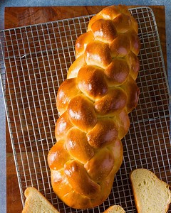 10K views · 41 reactions | New Recipe on the website: Sourdough Challah. This enriched bread, made with a stiff sweet starter, has a less tangy flavor and is perfect fresh from the oven or as French toast the next day. Follow along with instructions on our website to learn how to create this stunning six-strand braid. https://brodandtaylor.com/blogs/recipes/sourdough-challah #brodandtaylor #challah #sourdough #bread #baking #foldingproofer #sourdoughhome | Brod & Taylor | Facebook