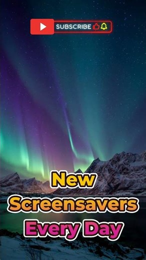 Aurora Borealis screensaver is UP. #auroraborealis #aurora