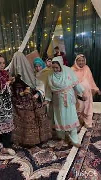 kashmiri bride entering sasural // wedding moments #kashmir culture