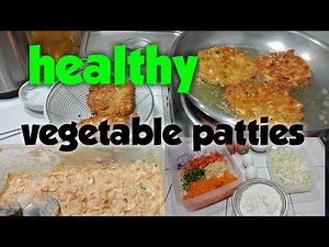 how to make healthy vegetable patties