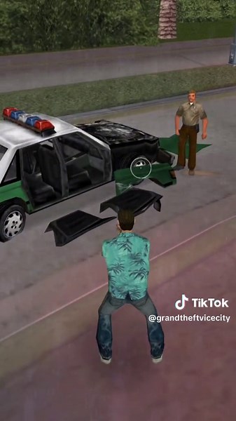 Hilarious Police Moments in GTA Vice City