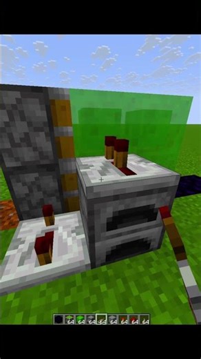 Minecraft Sliding Door 😱 #minecraft #shorts