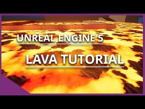 How To Create HUGE Lava Pools in Unreal Engine 5